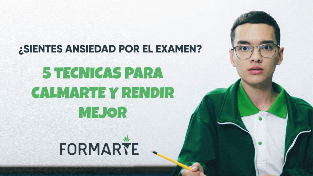 Estudiante ansioso y estresado por los exámenes. 5 técnicas de relajación para el control de la ansiedad