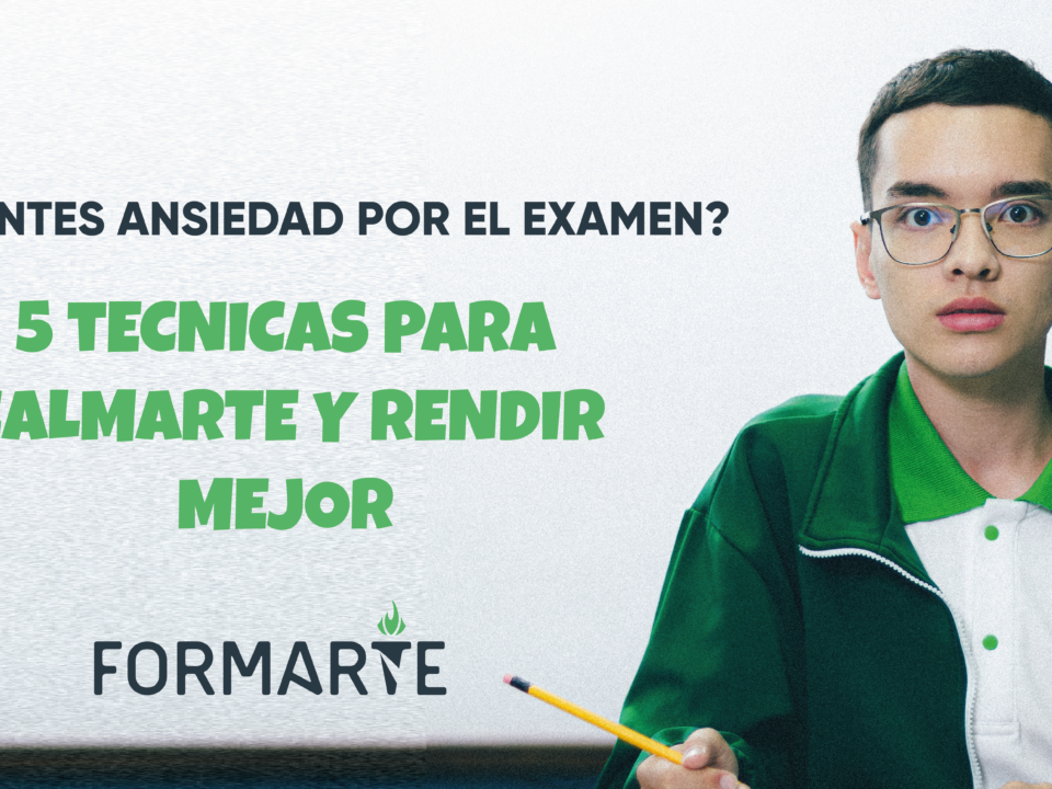 Estudiante ansioso y estresado por los exámenes. 5 técnicas de relajación para el control de la ansiedad